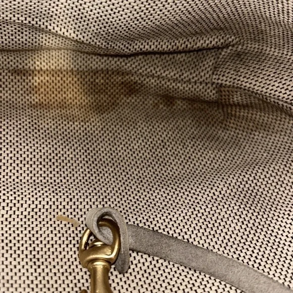 Dooney and Bourke vintage hobo purse in the color cream. - Picture 9 of 14